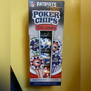NE Patriots Poker Chips